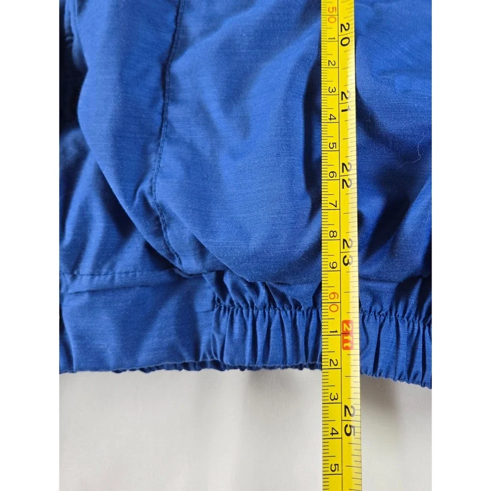 North Face Vintage Mens Puffer Vest Brown Lable 80's Made in USA Blue
